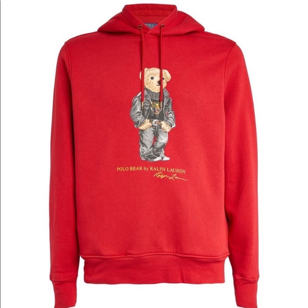 Polo Bear tiger hoodie